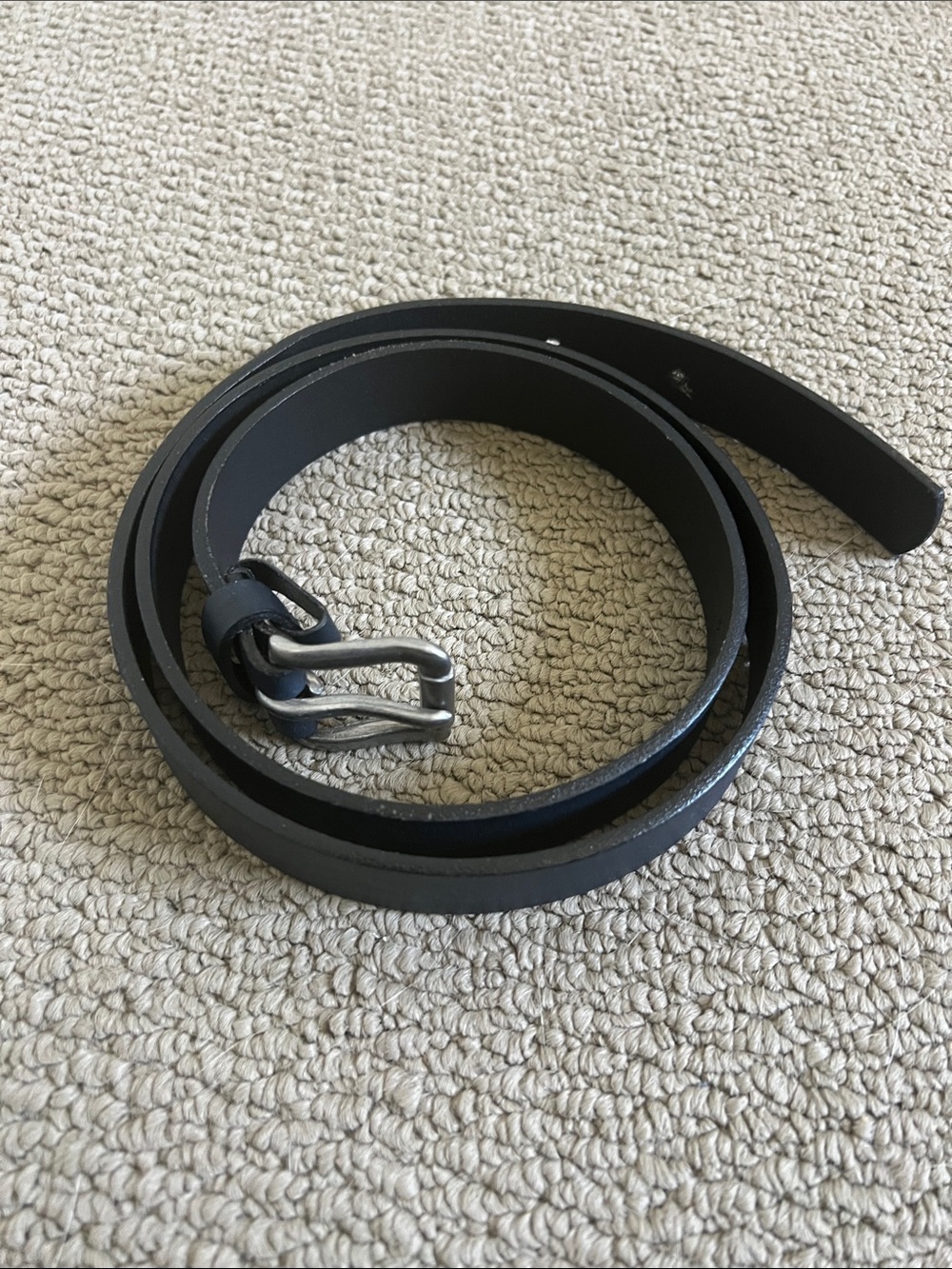 3 for $20 - 079 Blue made in Canada leather belt $7